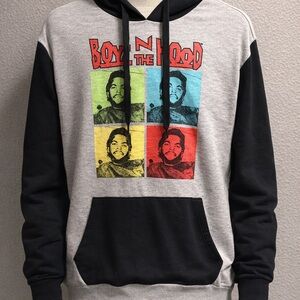 Colorblock Graphic Hoodie